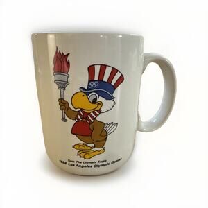 Vintage Sam the Olympic Eagle Los Angeles Olympic Games 1984 10oz Coffee Mug Cup